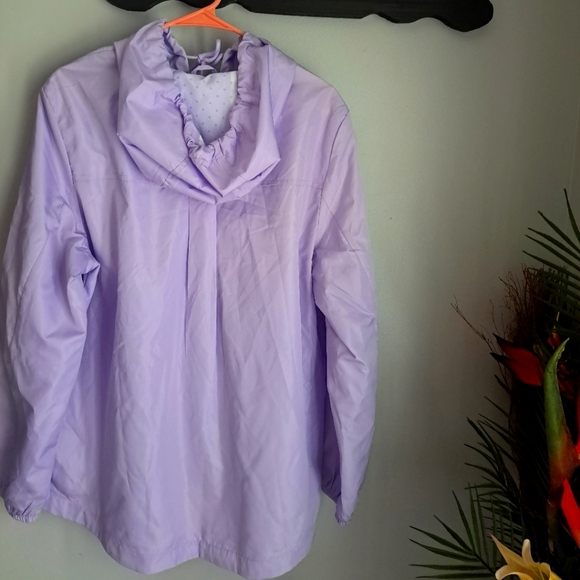 INTL d.e.t.a.i.l.s Raincoats & Windbreaker - Raincoats with Hood, Jacket Sz XL - Picture 5 of 13